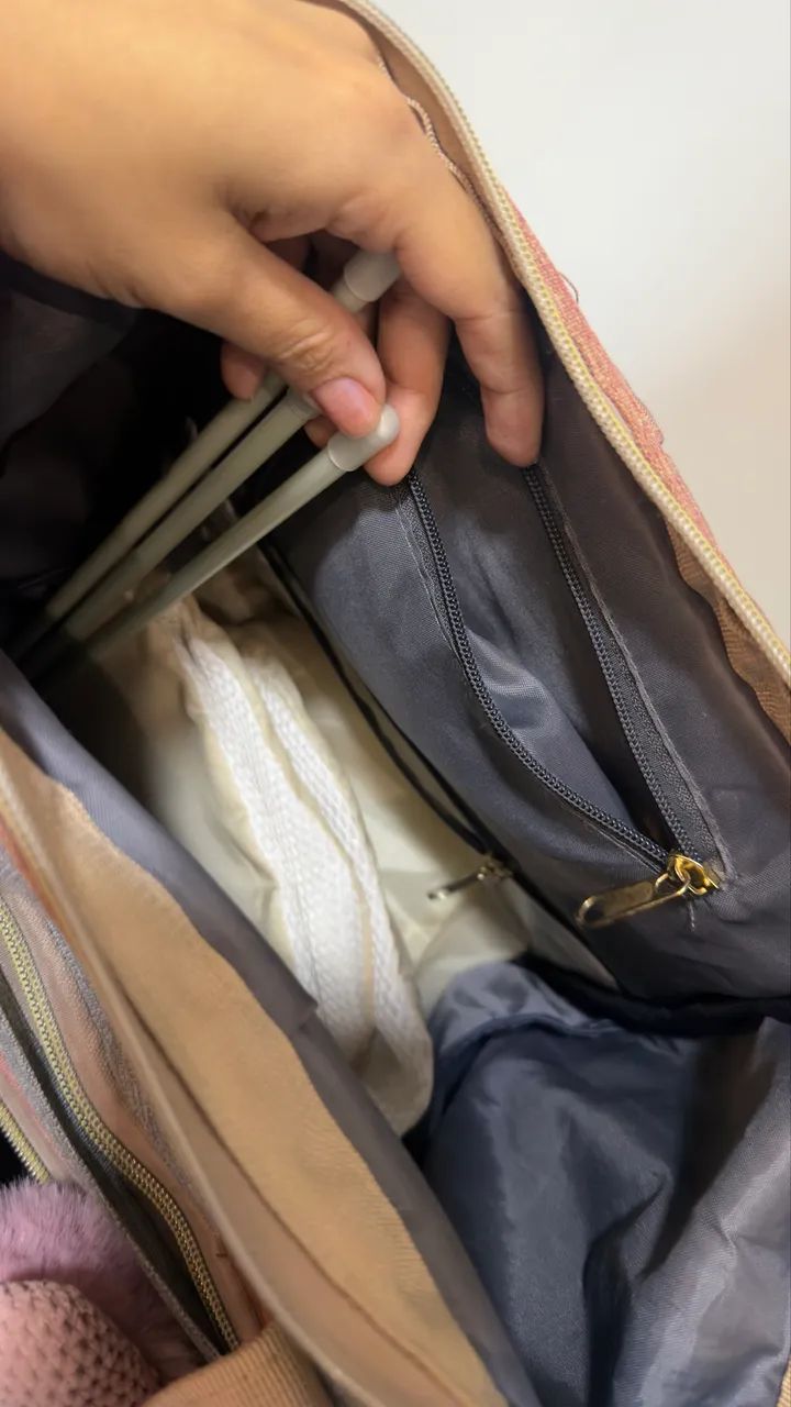 Mochila/Bolsa Maternidade que vira berço (Joyce) - Foto 2