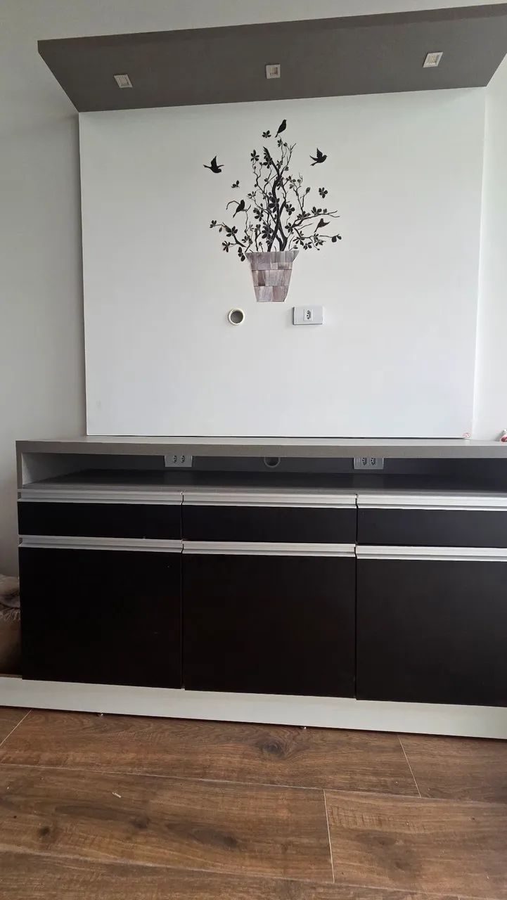 Lindo Rack em MDF com painel em LED ! - Foto 5