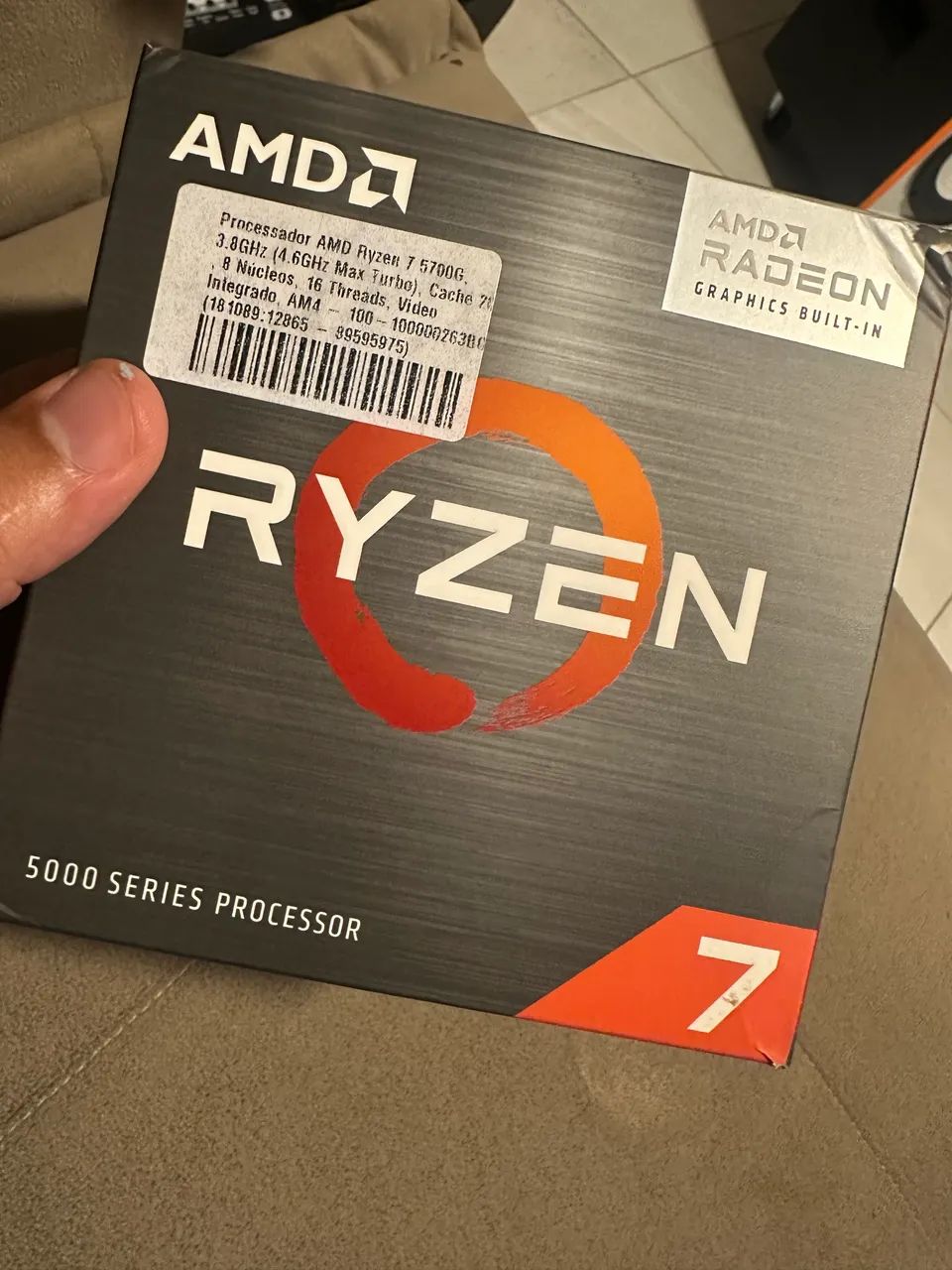 Processador RYZEN 7 5700G  - Foto 3
