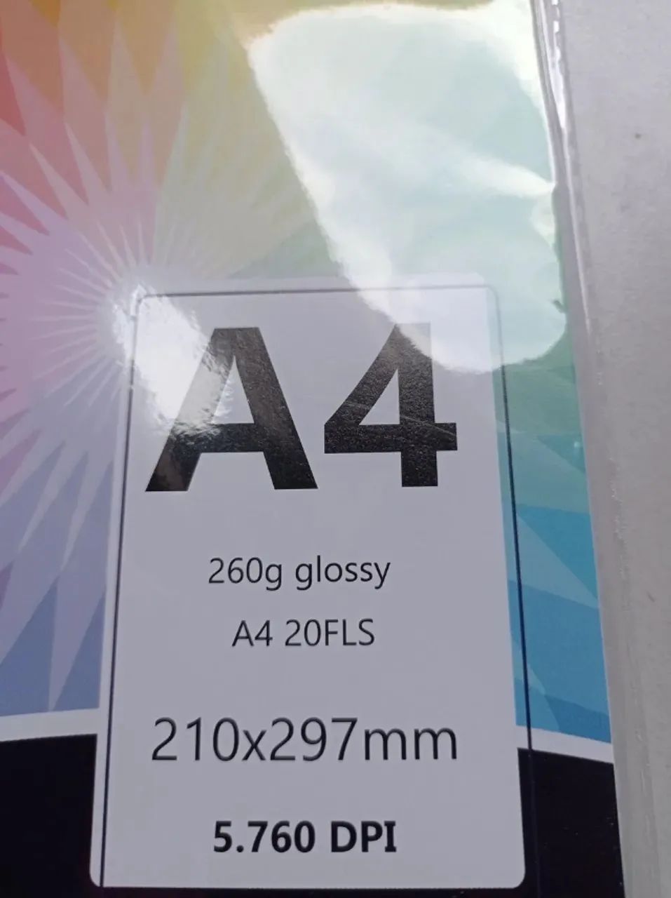 A,4 Glossy 260 gramas  - Foto 2