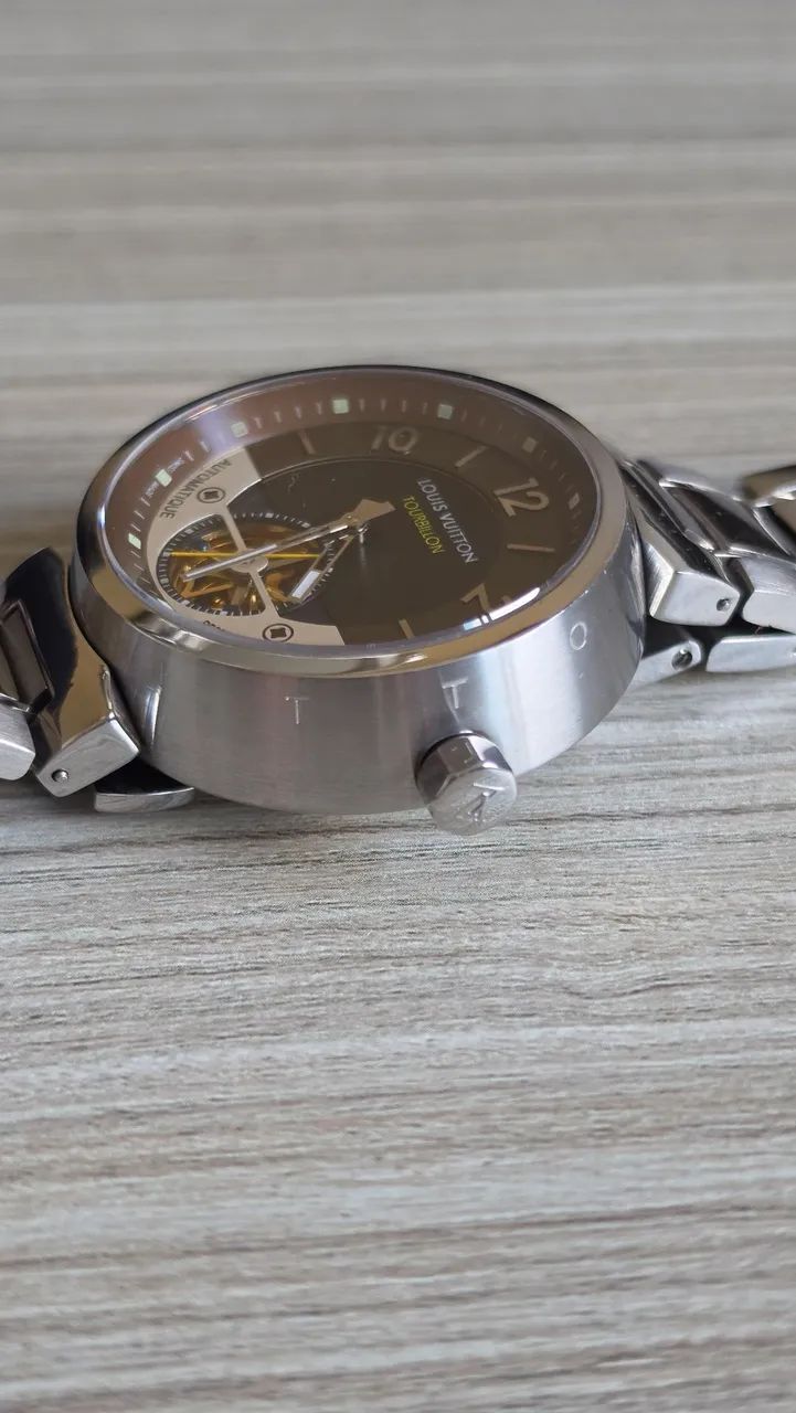 Relógio Louis Vuitton Tambour Tourbillon - Foto 4