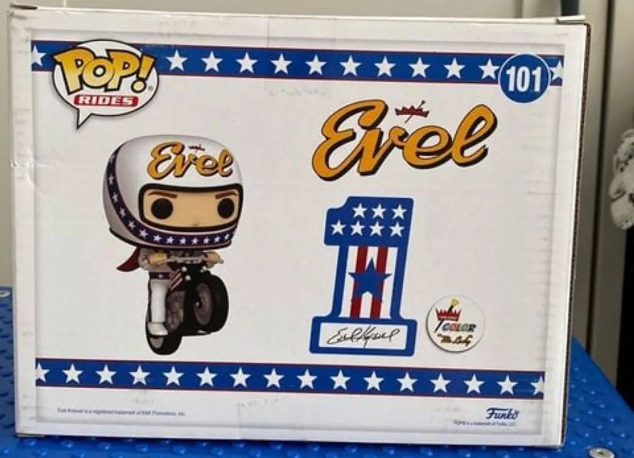Raro boneco Funko Evel Knievel - Foto 3