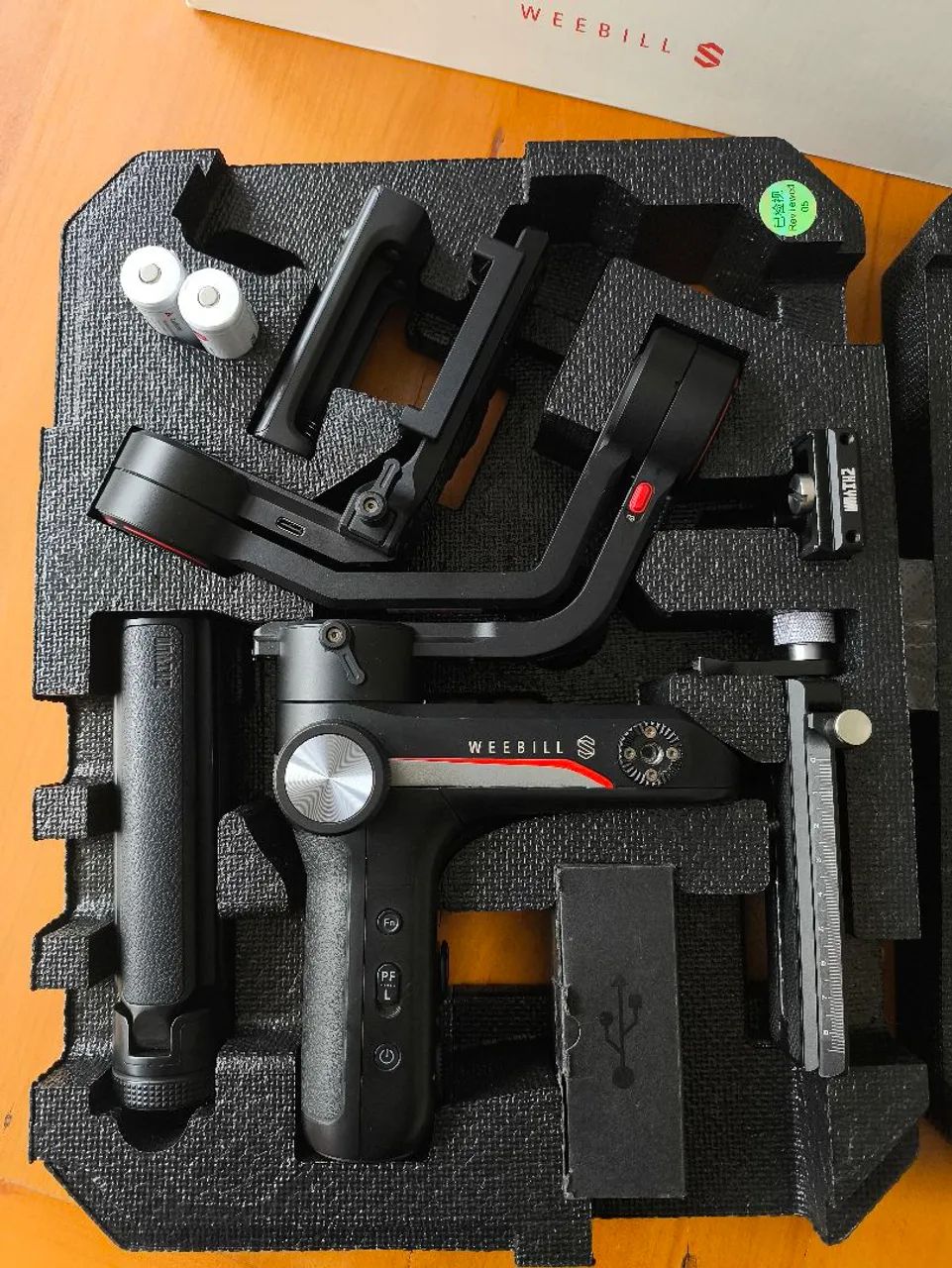 Gimbal Weebill S - estabilizador elétrico 
