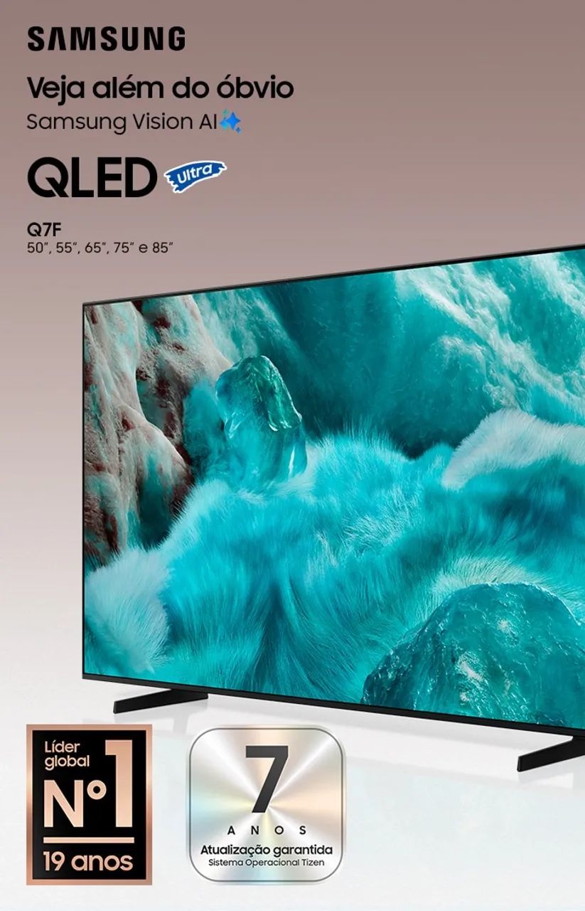 Smart Tv Samsung 50 Polegadas QLed - Foto 3
