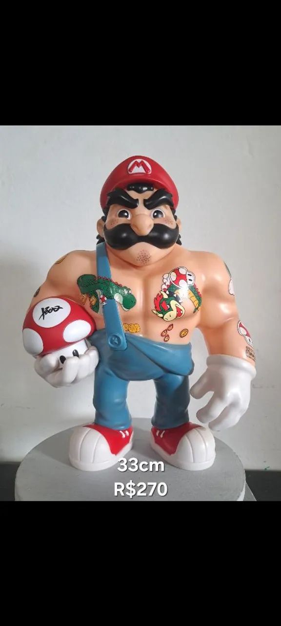 Boneco Mario 33cm
