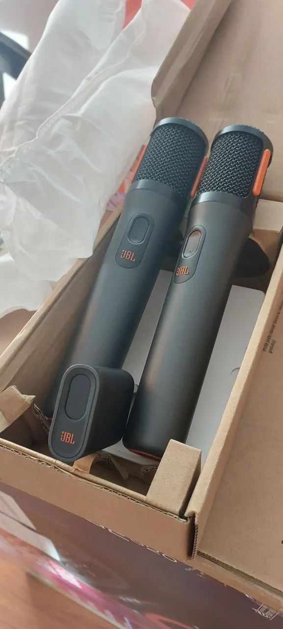 Microfone sem fio JBL original novo na caixa.