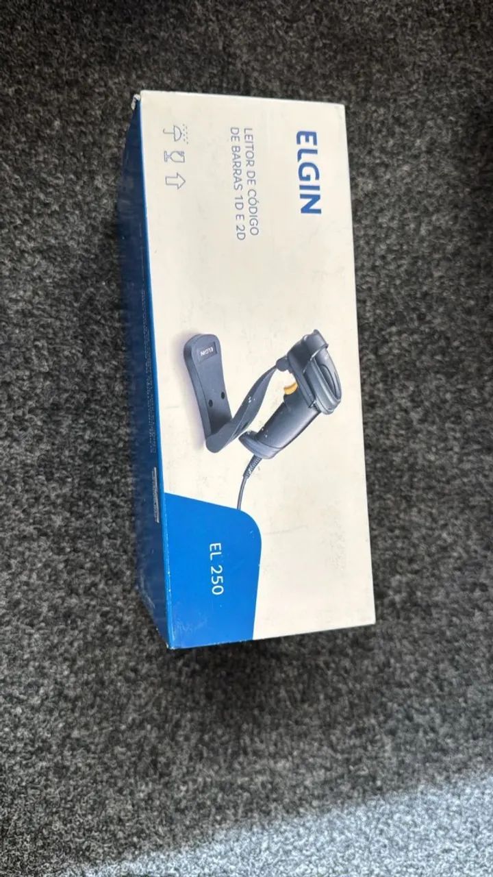 Leitor Codigo De Barras Elgin Bematech 1d 2d El250 cor preto - Foto 3