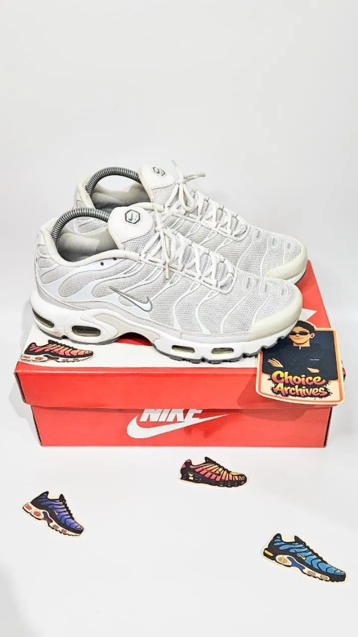 Nike air max plus TN - Triple White. - Foto 2