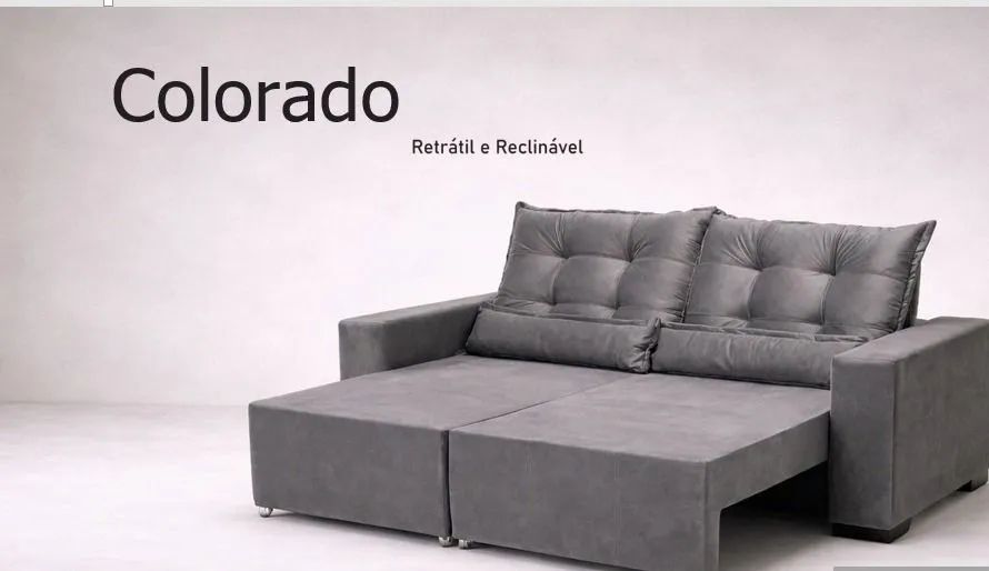 Sofá retrátil reclinável em promoção  - Foto 3