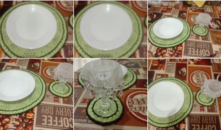 CONJUNTO AMERICANO CROCHÊ (2 unidades) - Foto 2
