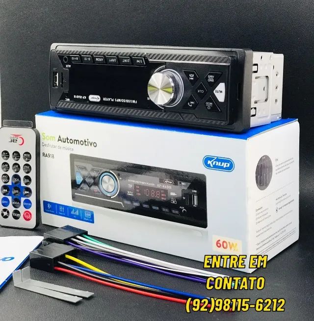 Som Automotivo Bluetooth $115 - Foto 2