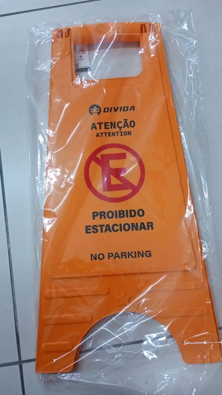 Placa piso Molhado 