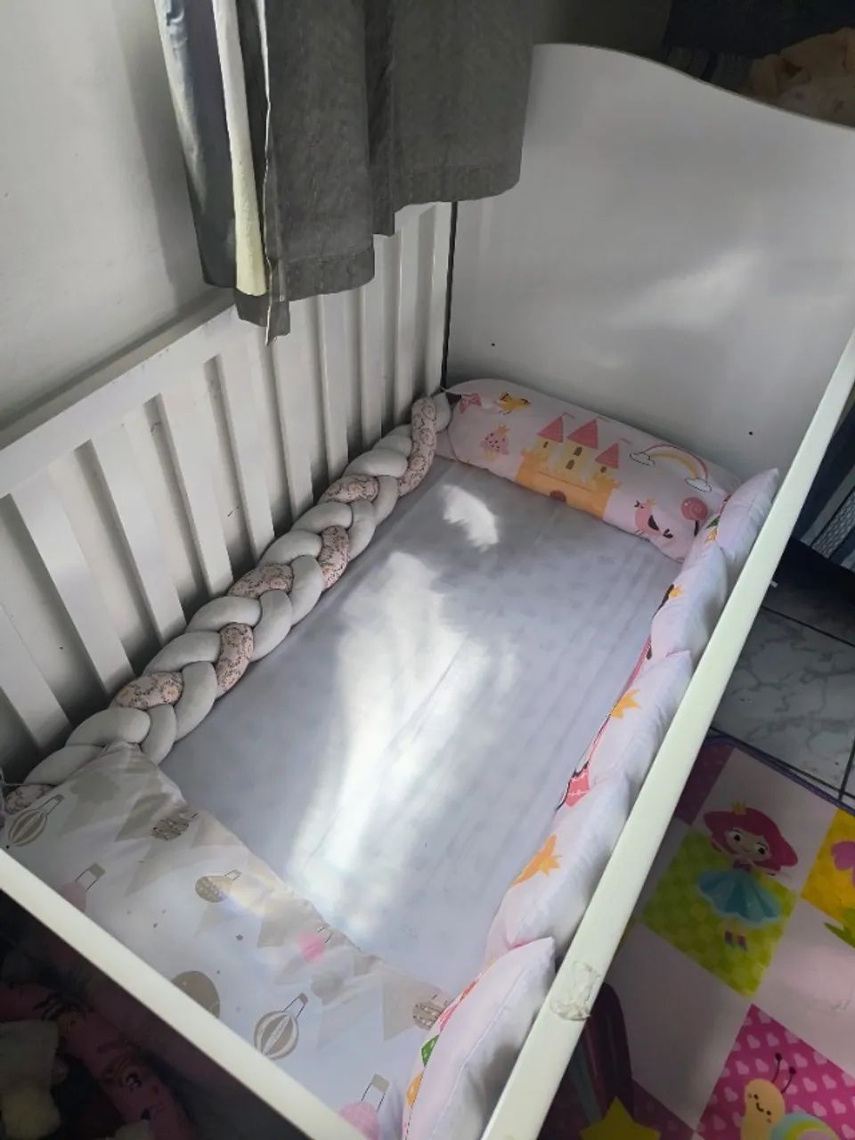Berço Infantil com colchão impermeável  - Foto 2