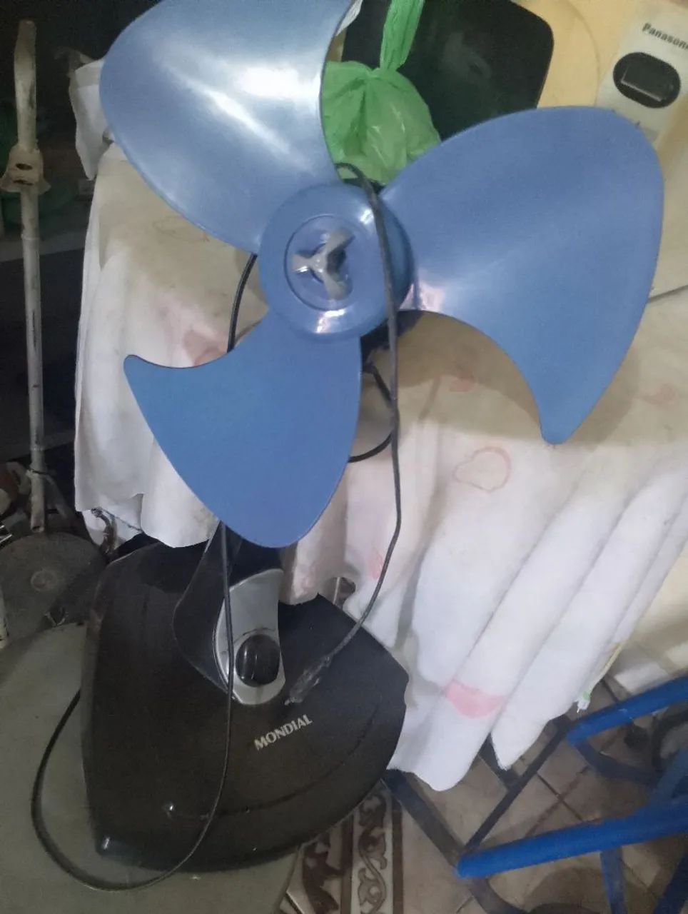 Ventilador funcionando 