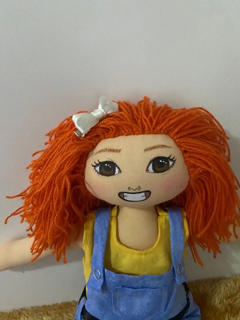 Boneca de pano artesanal  - Foto 4