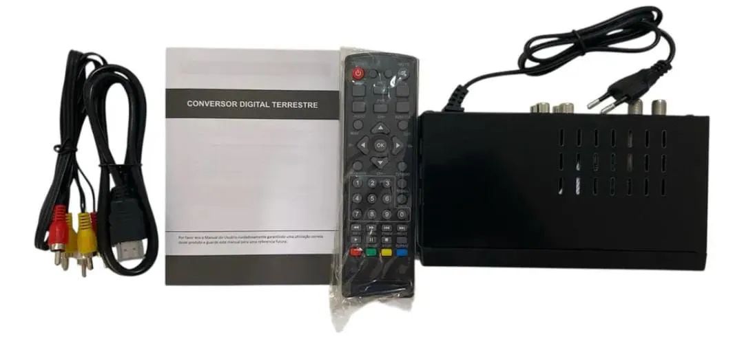 Conversor Digital Full Hd Para Tv - Novo - Foto 3