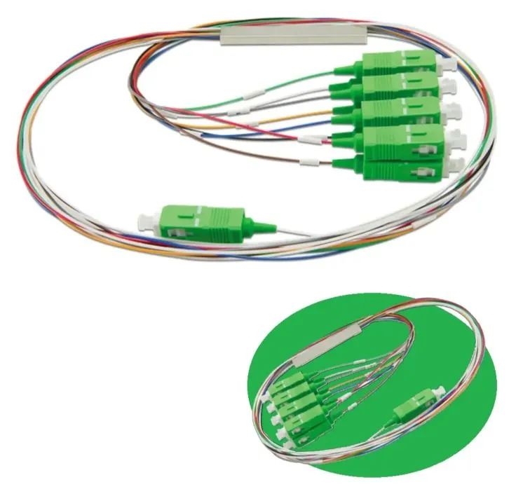 Cabo Optico Com Divisor Plc (splitter) 1x8 Sc/apc Xfs 182