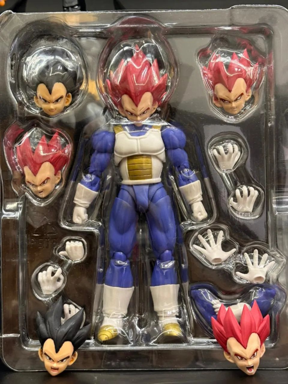Vegeta God + Base Custom SH Figuarts Bandai Dragon Ball Super