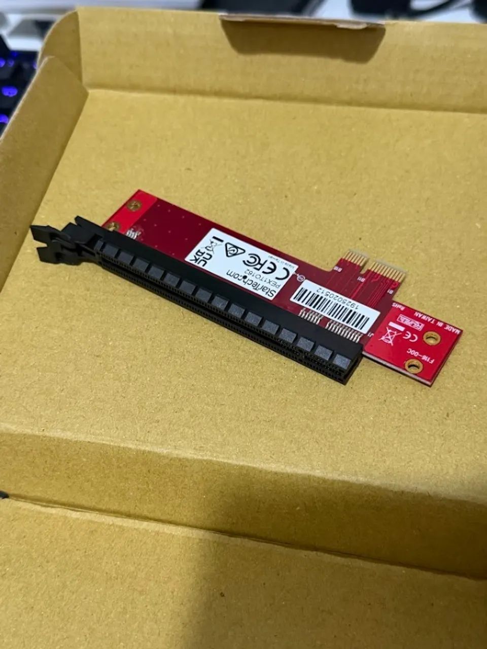 Adaptador StarTech PCIe x1 para x16 - Placa PCI Express - Foto 2