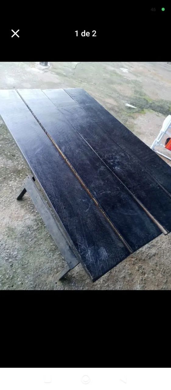 Vendo mesa com 4 cadeiras 180