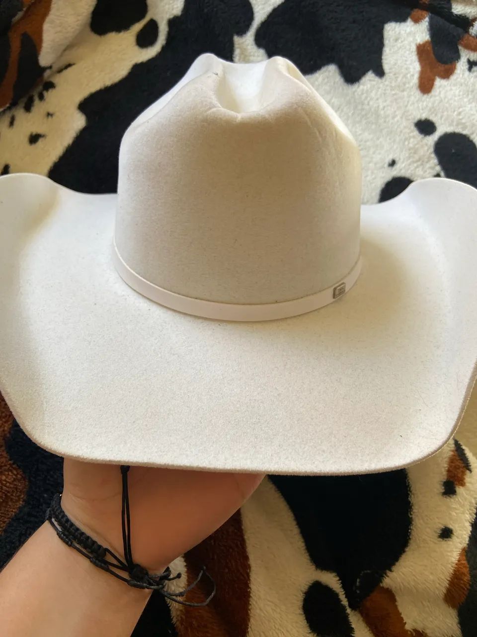 Vendo chapéu branco da King Western