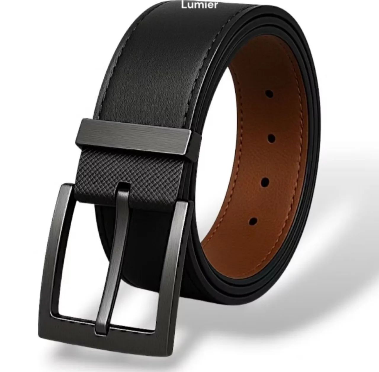 Cinto masculino 2 em 1 <br>120 CM ou 150 CM  - Foto 2
