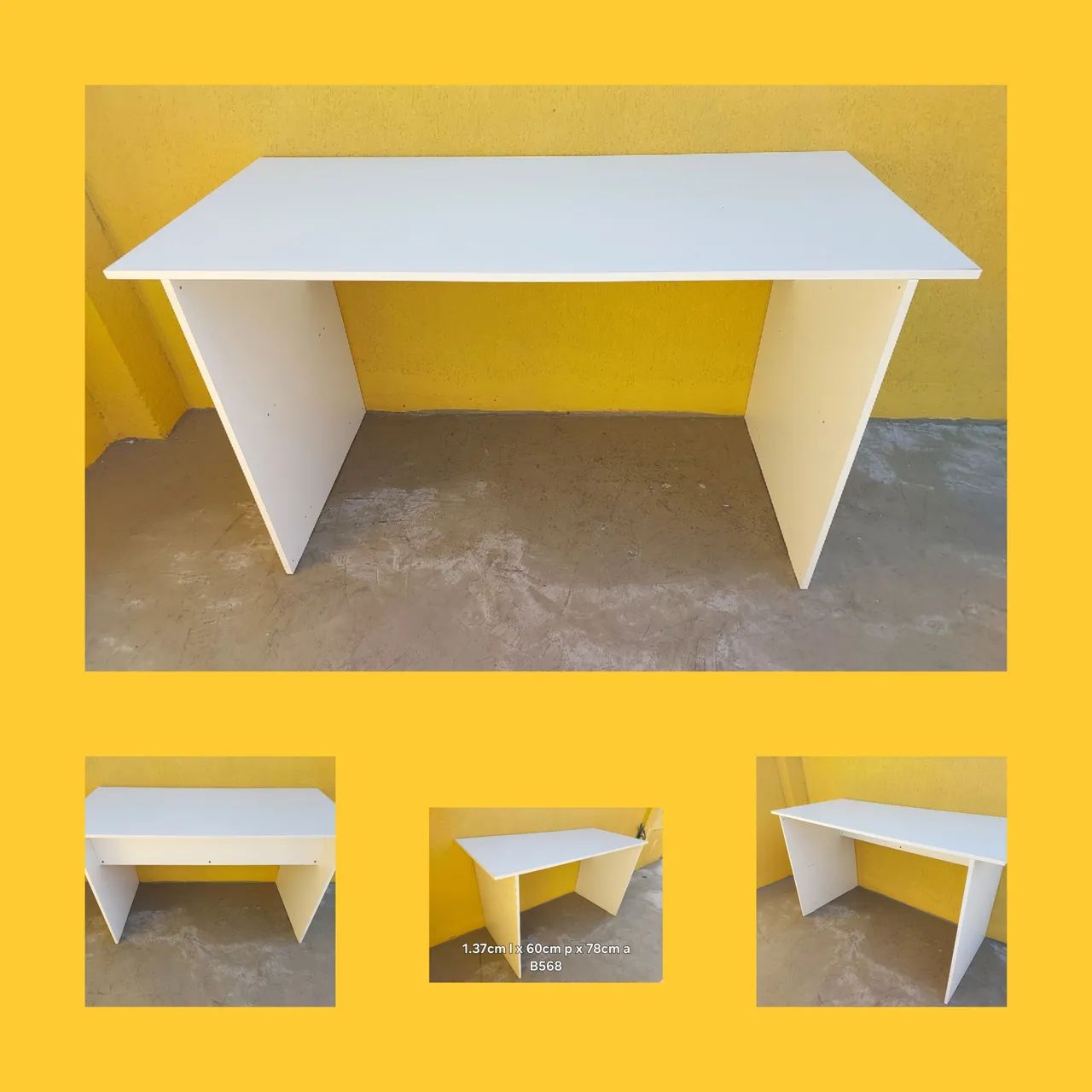 Mesa escritório-branca