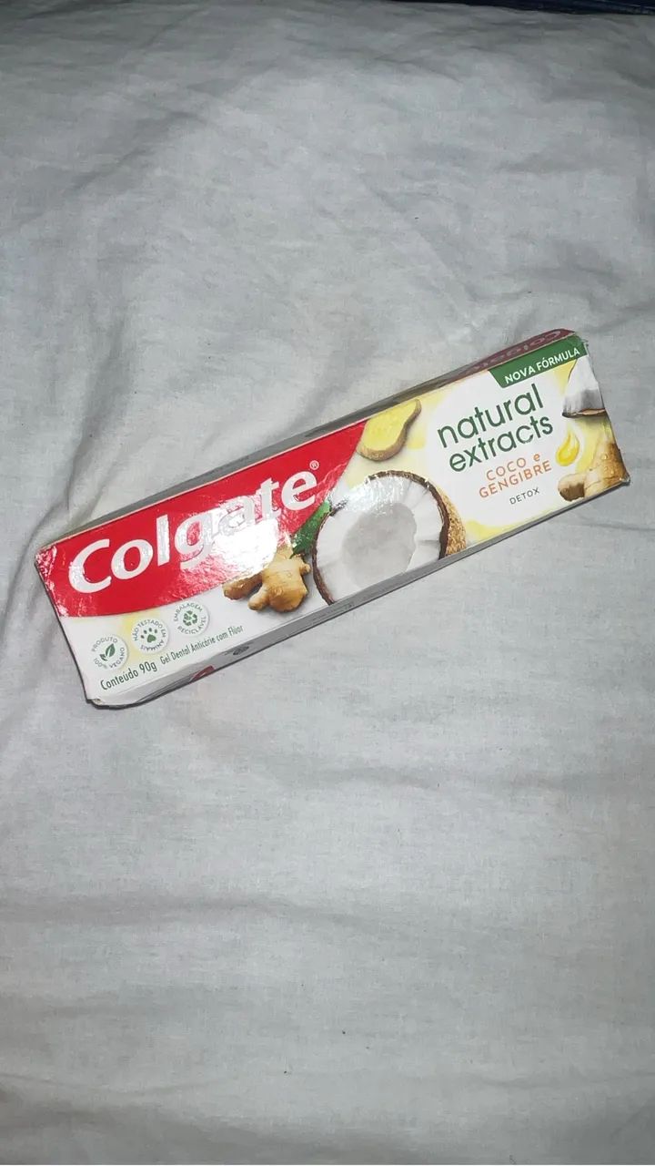 Pasta Colgate Sabor Coco ? Com Gengibre ? 