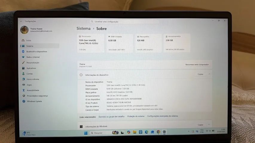 Dell Inspiron 15 Core i5 8GB RAM - Foto 3