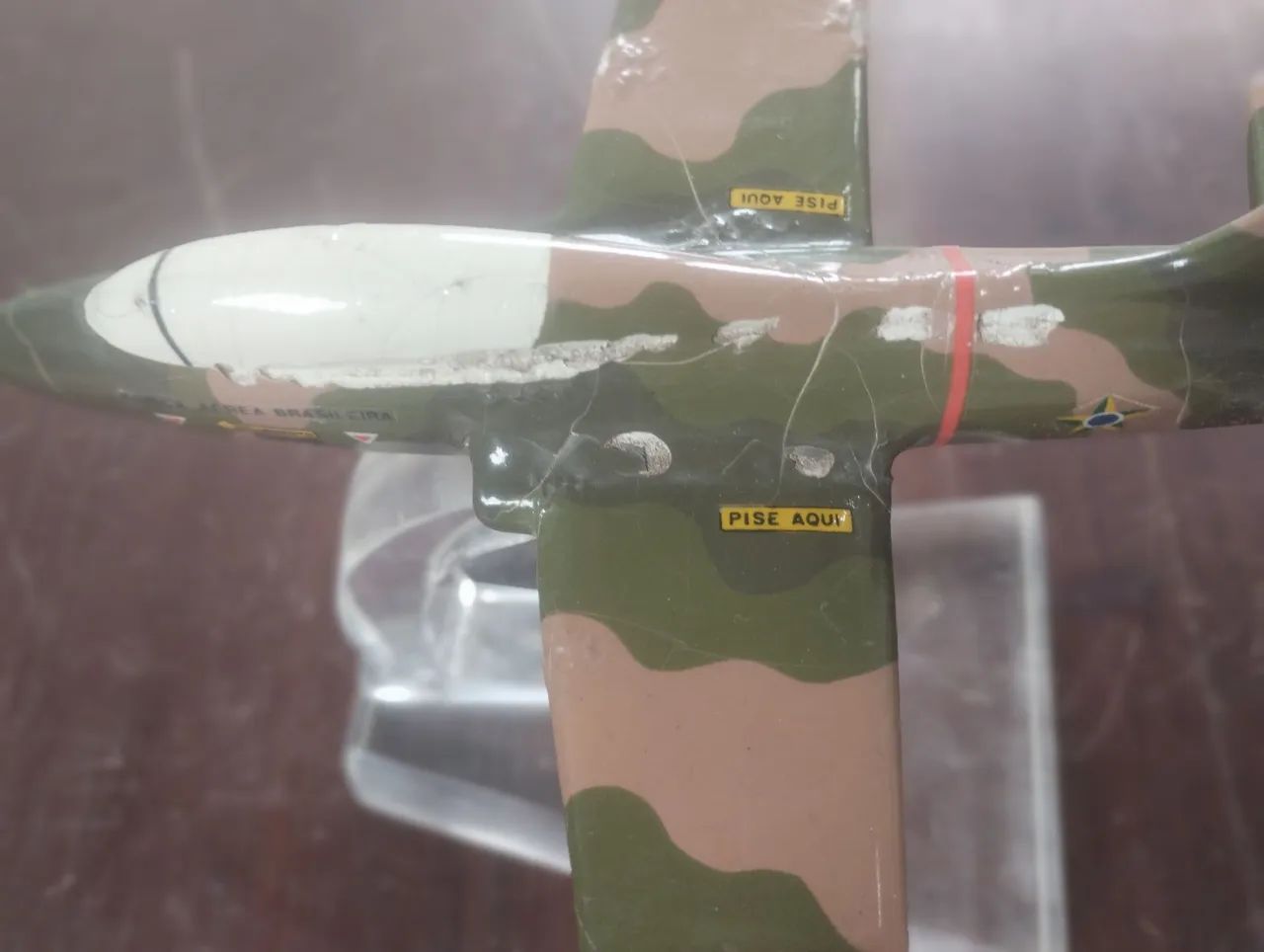 mimiatura do avião da FAB  - Foto 3