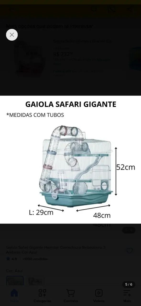 Gaiola para hamster ?  - Foto 3