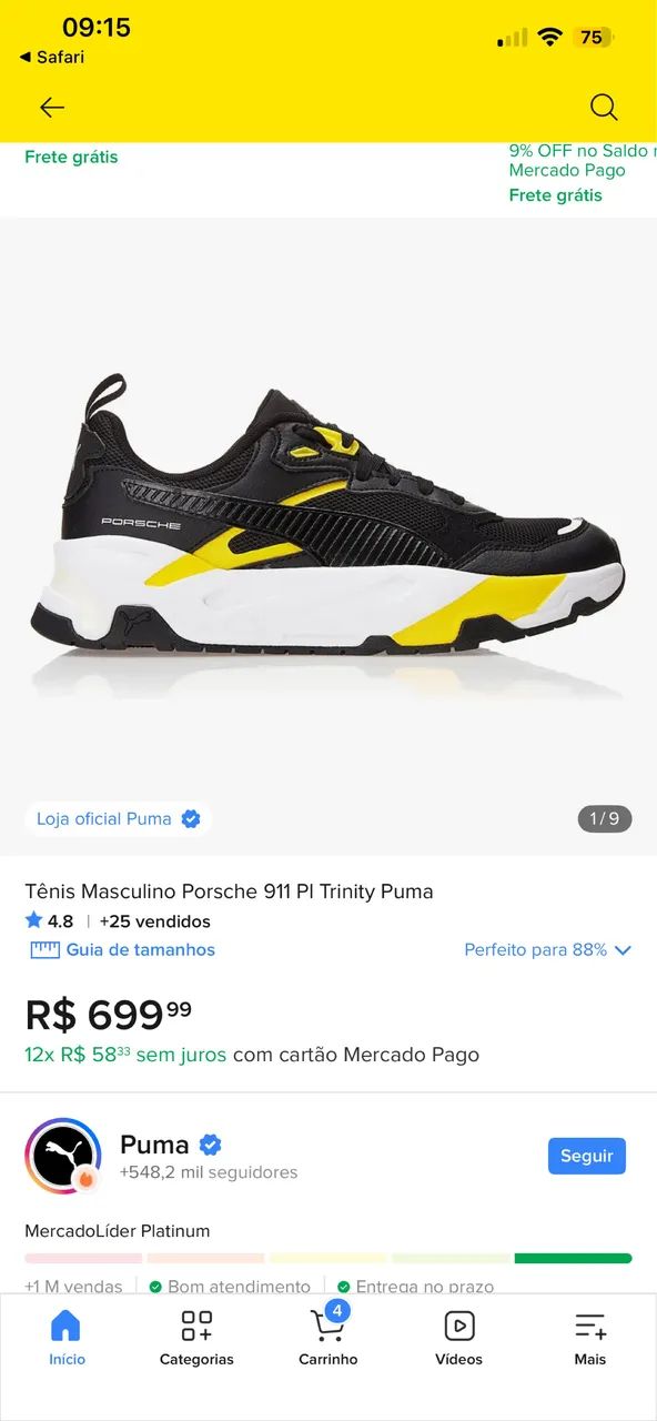Tenis Puma trinity Porsche - Foto 3