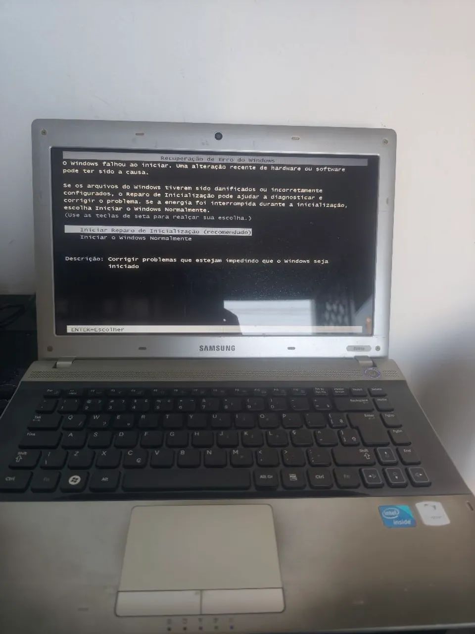 Notebook Samsung (travado em boot) - Foto 4