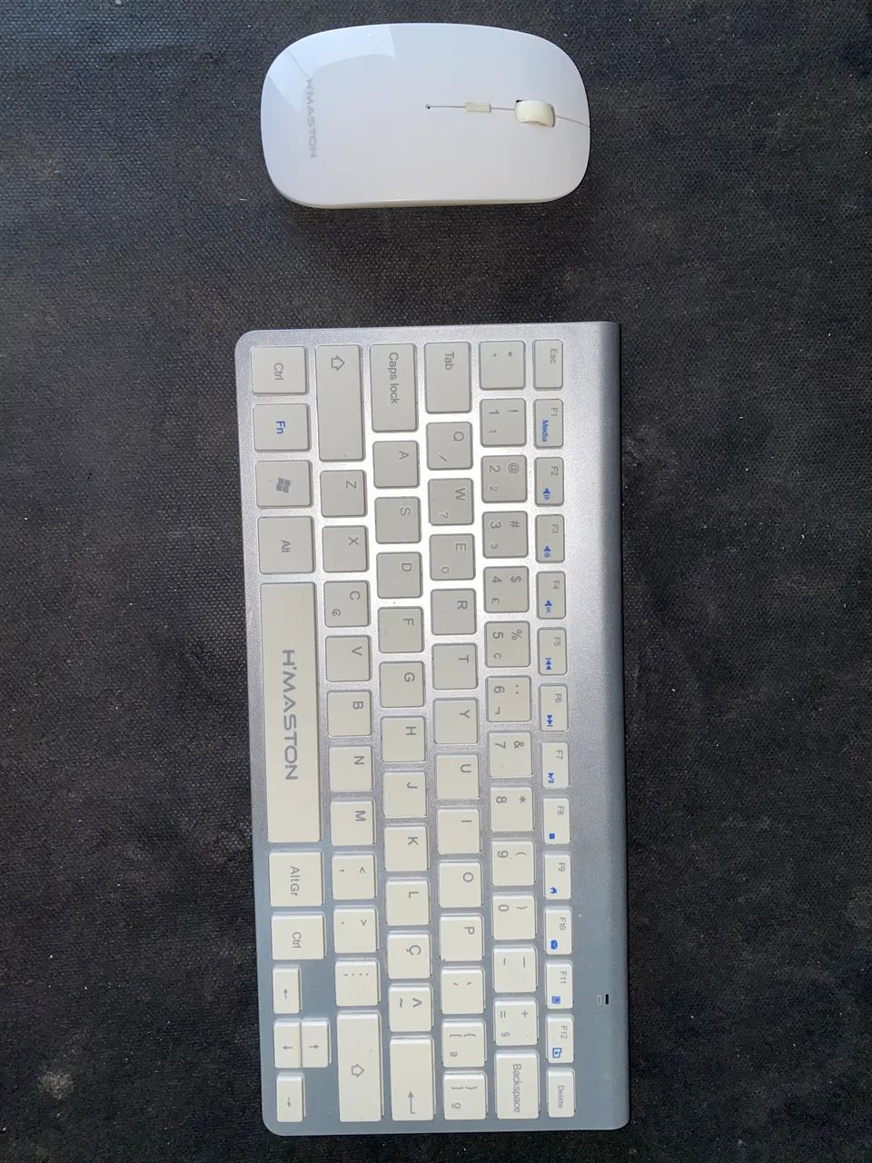 Kit Teclado e Mouse sem fio 