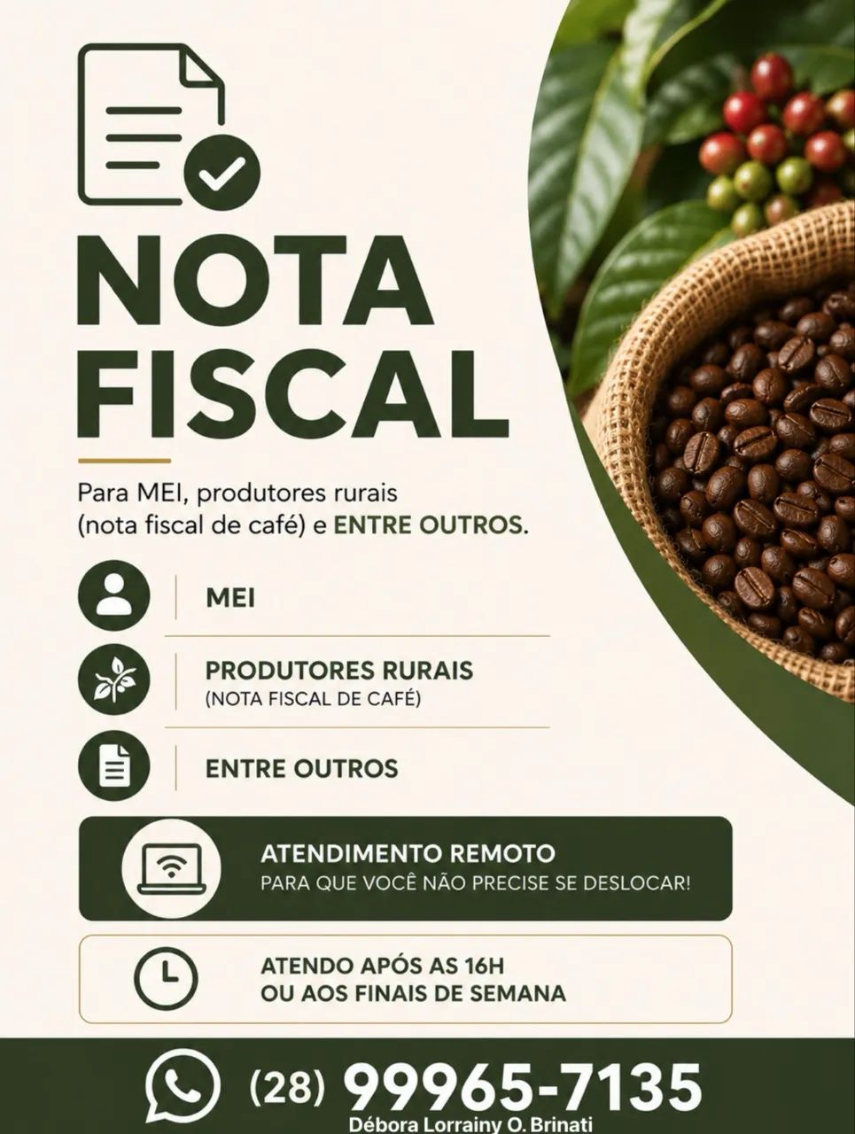 Nota Fiscal e serviços MEI