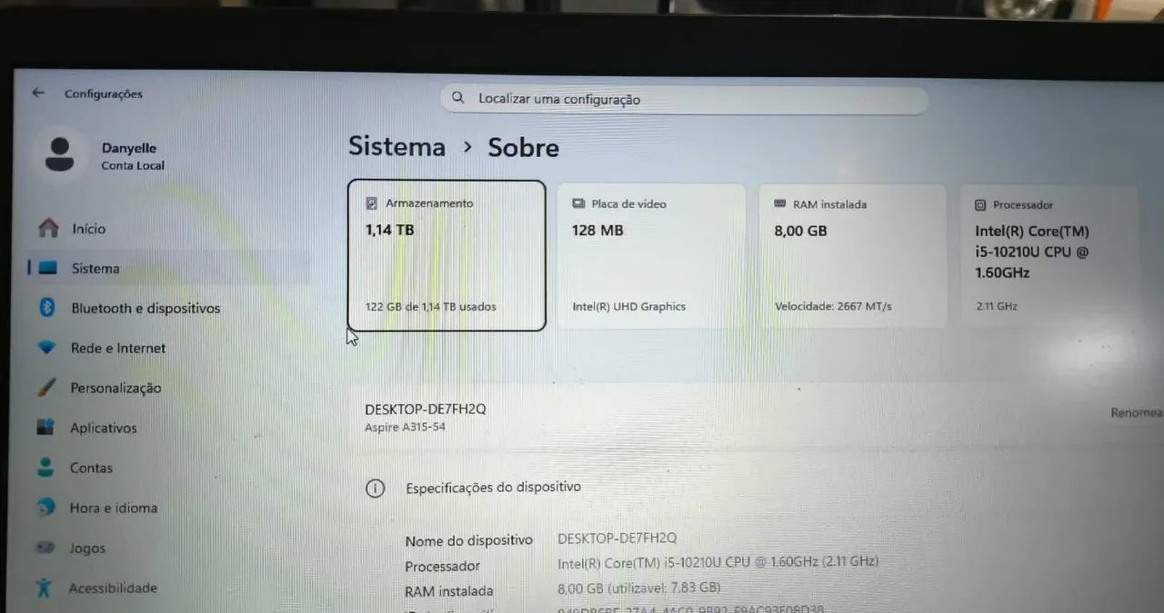 NOTEBOOK ACER ASPIRE 3 - Foto 3