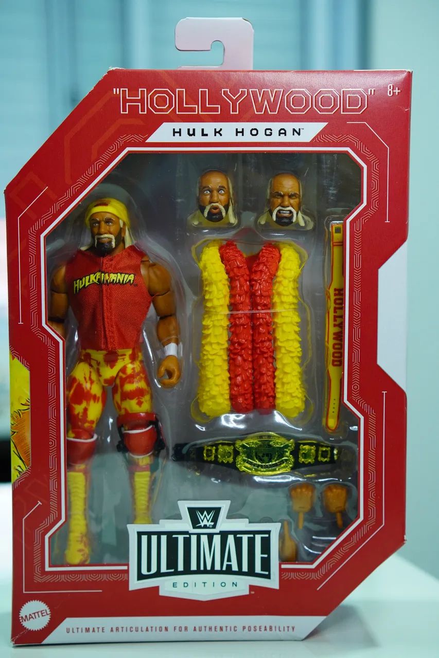 WWE Elite Ultimate Hulk Hogan 新品未開封 WWE ULTIMATE EDITION ELITE HULK HOGAN LACRADO - Hobbies e coleções