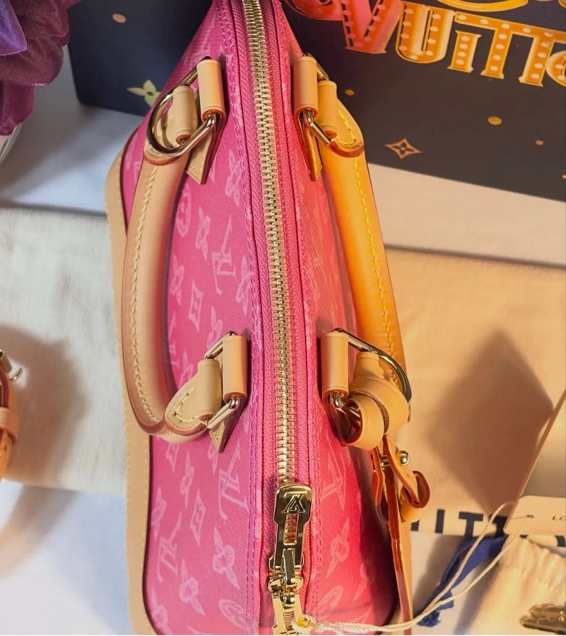 Bolsa Louis Vuitton alma bb - Rosa  - Foto 5