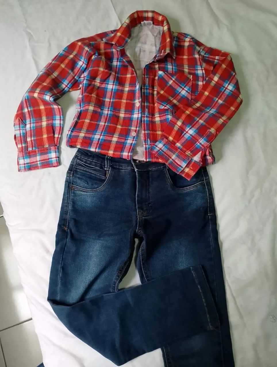 Lote roupa masculina tamanho 06 - Foto 5