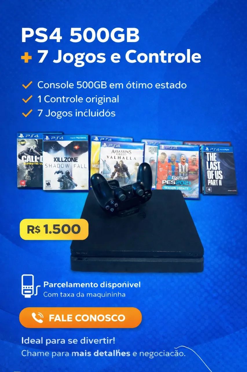 Ps4 - Jogos de Vídeo Game - Jardim Imperial, Atibaia 1500051879 | OLX