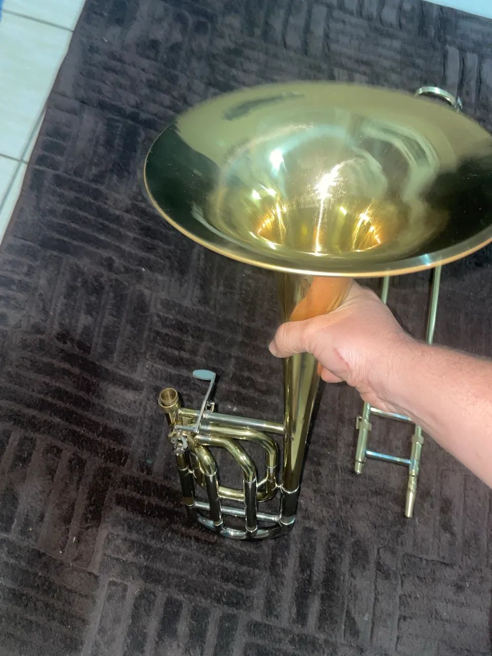 Trombone de vara com rotor, vendo ou troco  - Foto 2