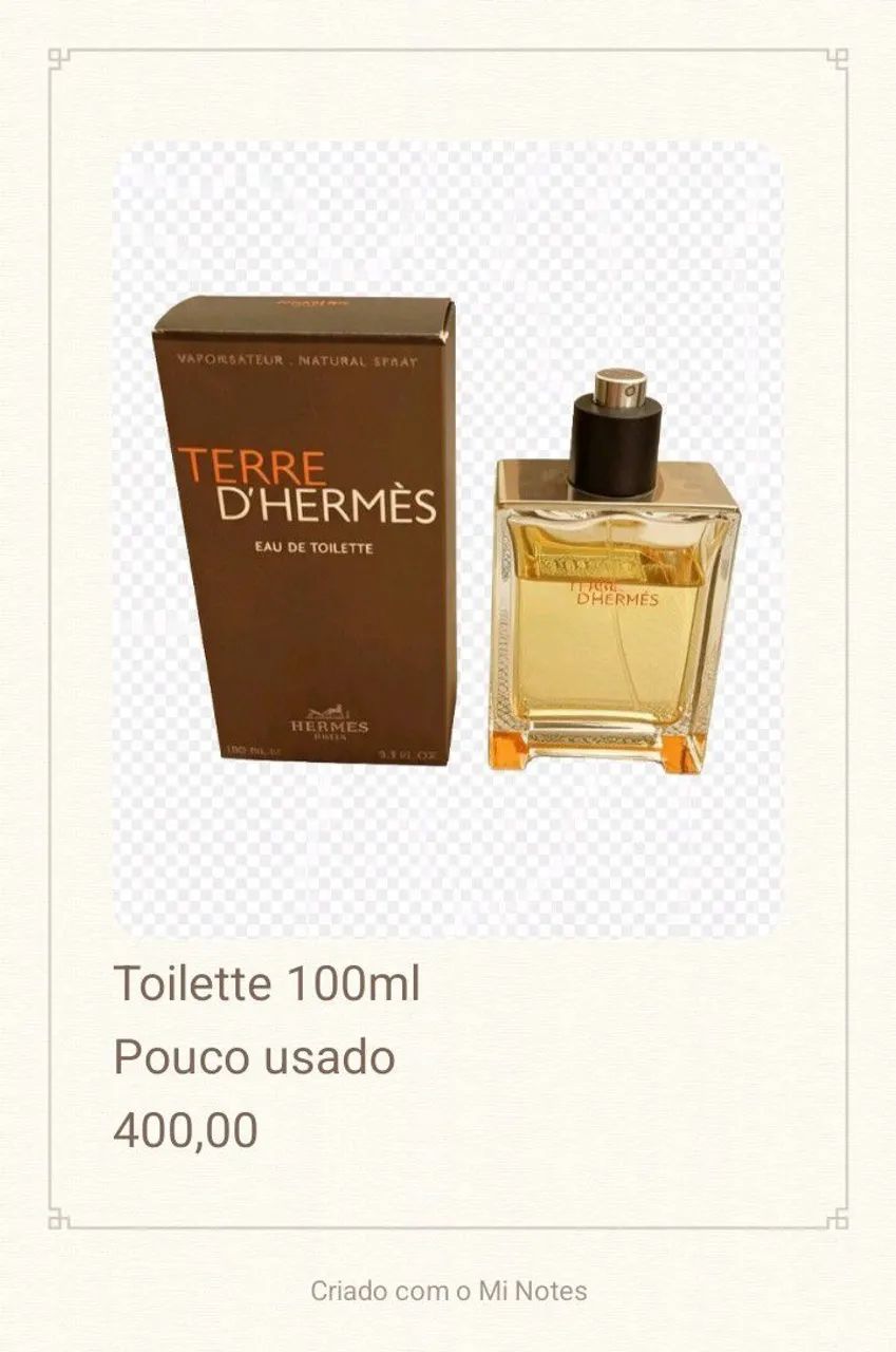Perfume Terre D`Hermes