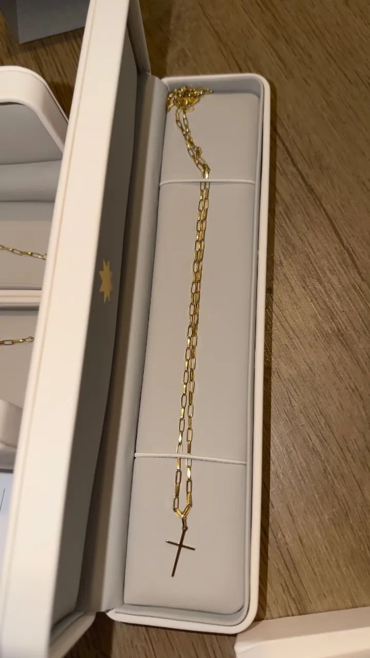 Corrente de ouro 18k Cartier gold finger  - Foto 4
