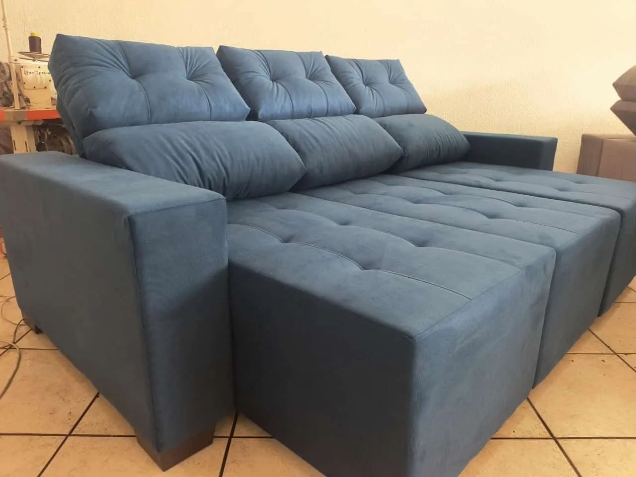 Sofá retrátil e reclinável. - Foto 4