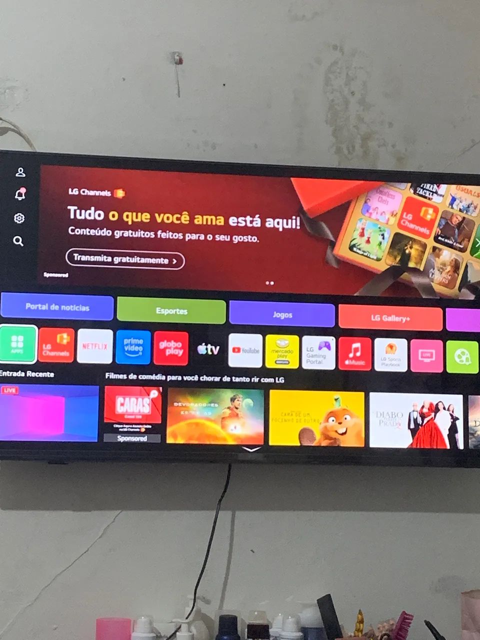 VENDO TELEVISÃO LG 43 UHD 4K  - Foto 2