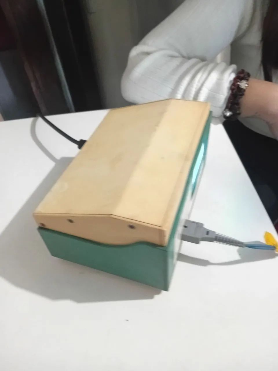 Oximetro de pulso de mesa com onda pletismografica - Foto 4