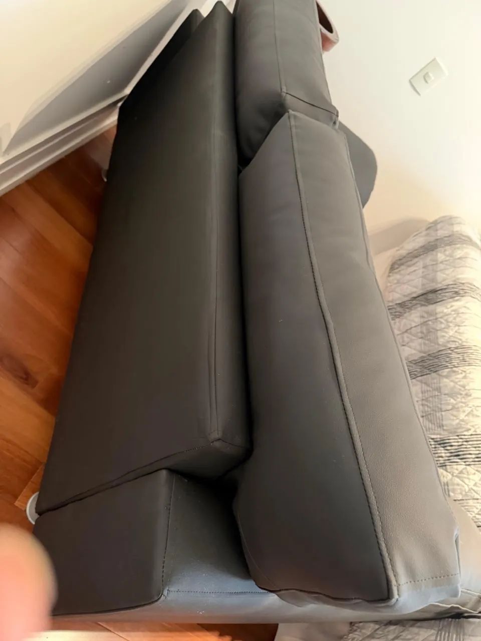 Sofá corano preto - Foto 4