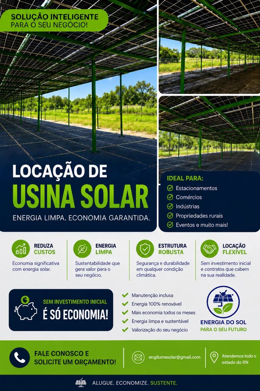 Aluguel de Usina Solar 