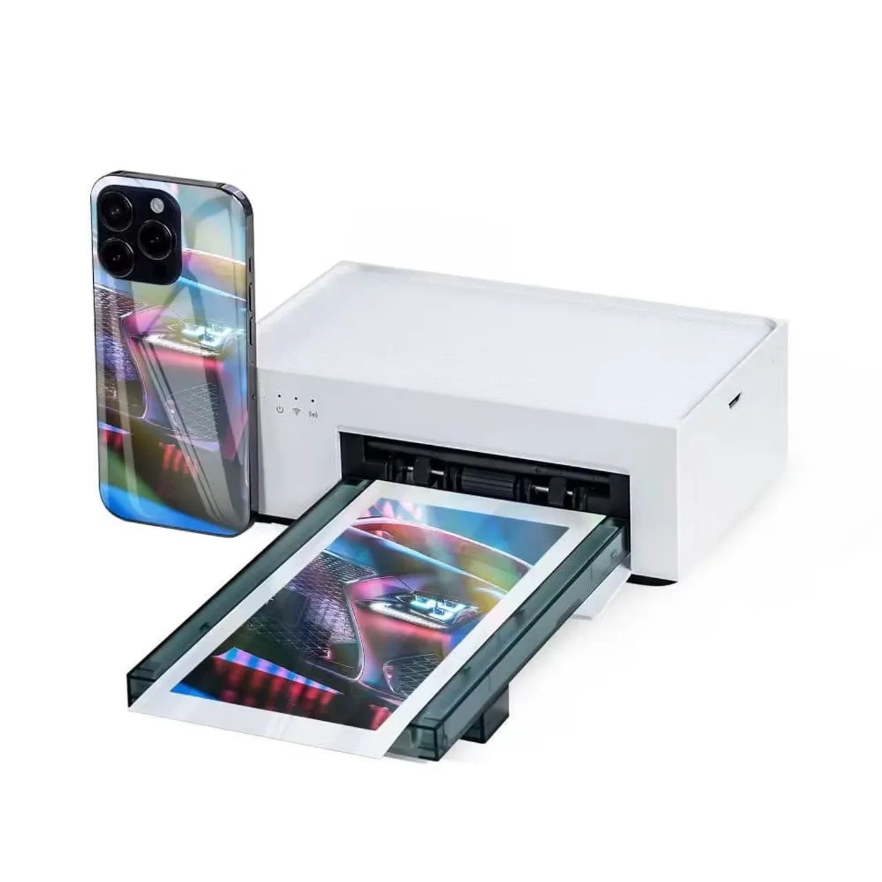 Mini impressora de photos personalizada térmica para celular  - Foto 3
