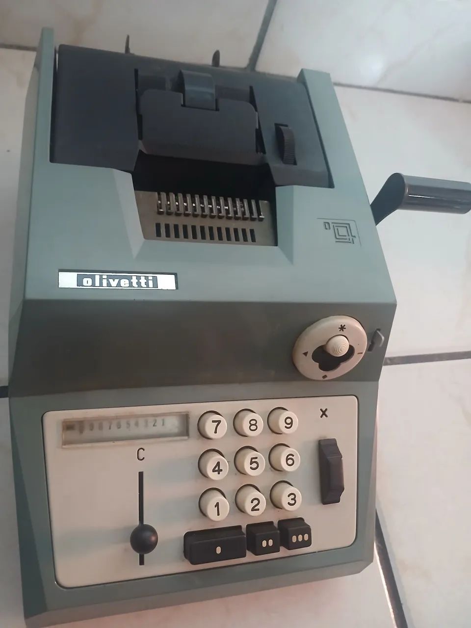 Maquina de somar Olivetti Suma Prima (antiga) - Foto 5